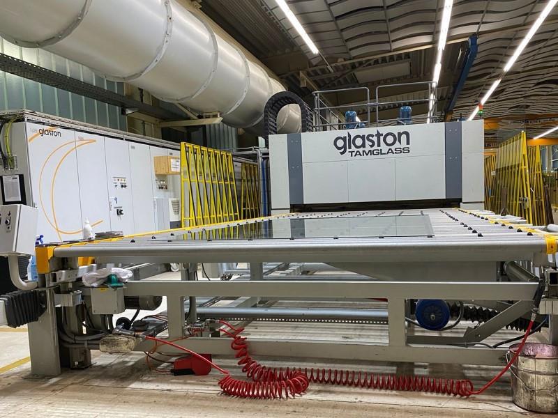 Glaston #FC-500-2860-4-19-MM-L-R, Flat Tempering Furnace for Low-E Glasses,  110