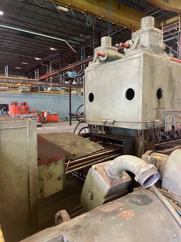 60" Paxson, 6-Hi precision leveler, 19 work rolls, 1.625" work roll diameter, driven entry pinch rolls - Image 4