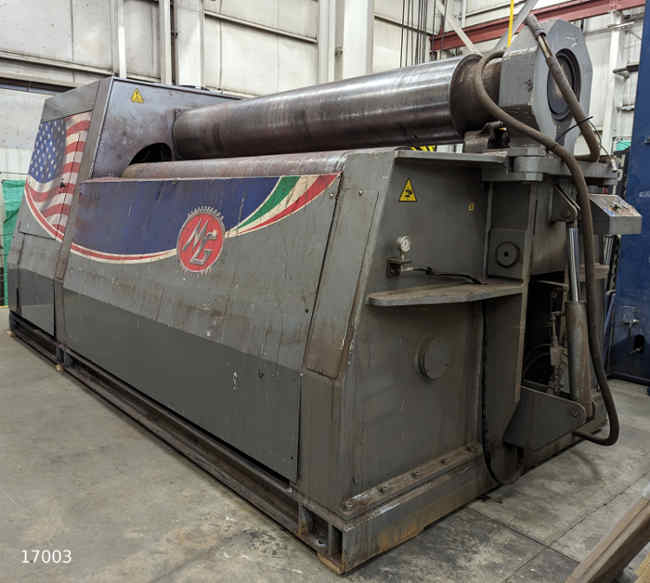 10' x 1-3/4" M.g. #MH-345-G, 18.1" top roll diameter, 17.3" lower roll diameter, 14.6" side rolls diameter - Image 6