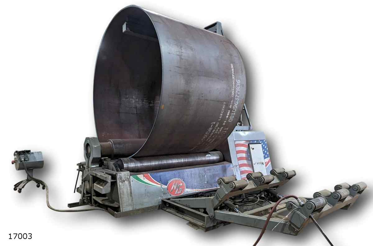 10' x 1-3/4" M.g. #MH-345-G, 18.1" top roll diameter, 17.3" lower roll diameter, 14.6" side rolls diameter - Image 7