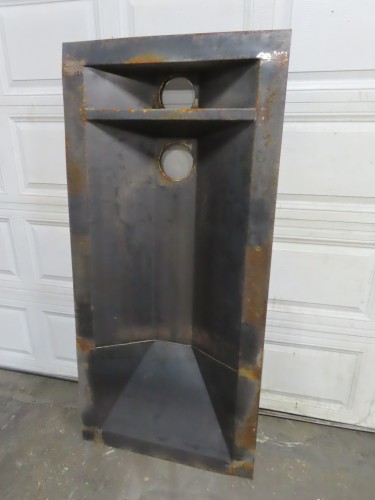 Rotex screener bottom discharge pan, fits 29" x55"screener,single deck screener - Image 2