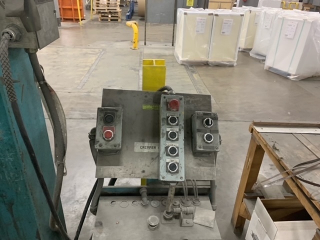 Vala Machinery, 60" dia. x 80" long roll wrap system, Chromalox 2110 temperature controller - Image 5