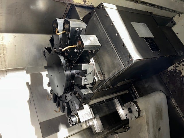 Gildemeister #CTX-320, linear CNC lathe, 15.7" swing, 8" chuck, 1.9" bar, 23.6" centers, 12 turret, Fanuc - Image 3