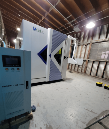 Eagle #LF-1530, Fiber IPG laser, 12000 watt, 6' x 12' shuttle table, 2023 - Image 6