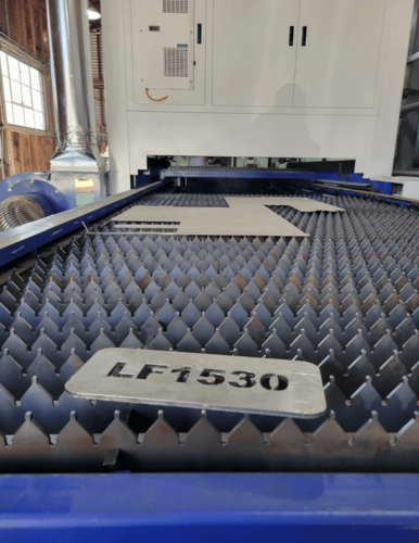 Eagle #LF-1530, Fiber IPG laser, 12000 watt, 6' x 12' shuttle table, 2023 - Image 7
