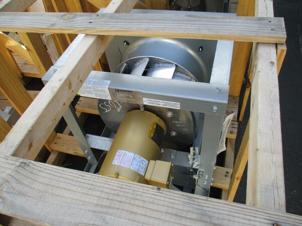 Greenheck #15-APM-4-100, fan/blower/plenium., 1.5 HP - Image 3