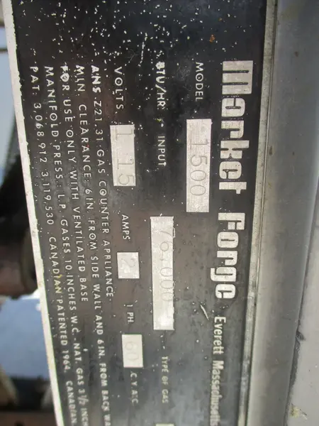 Market Forge #1500, Electric Braising Tilt Skillet - Image 3