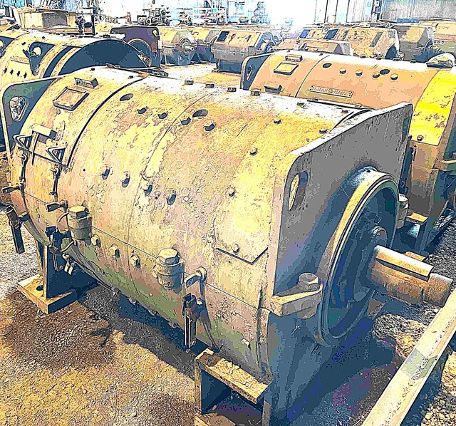 375/500 HP 360/325 RPM General Electric / Westinghouse, Frame 622, CP - Image 3