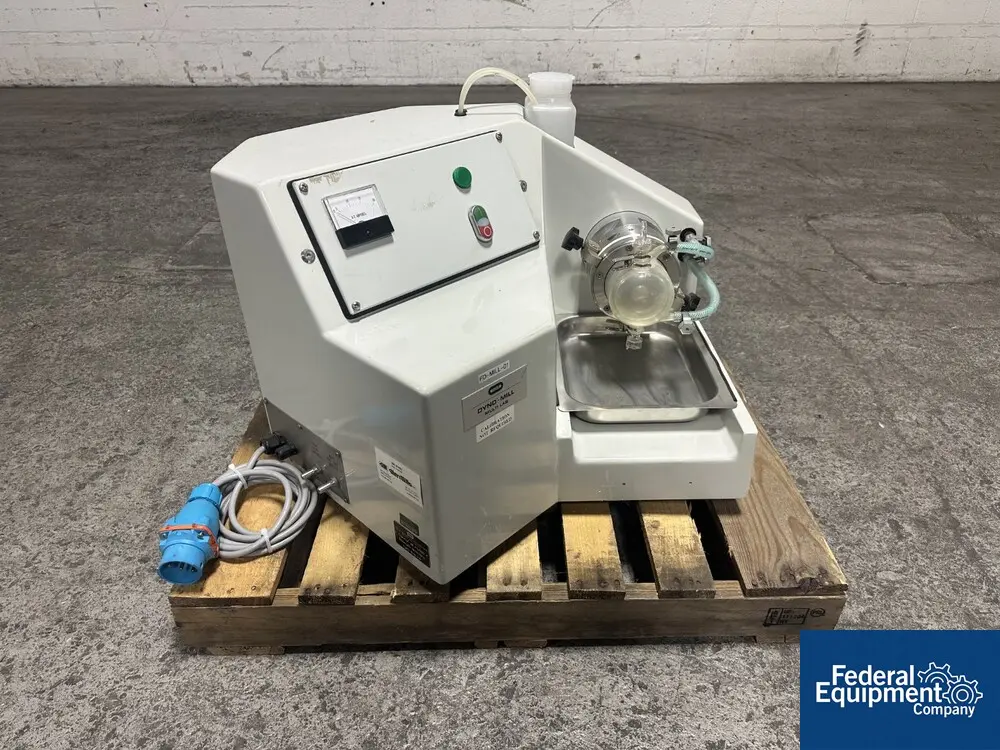 WAB #MultiLab, horizontal agitator medial ball mill, plastic jacketed bowl, 4 kw, 230 volt, serial# 040820 - Image 1