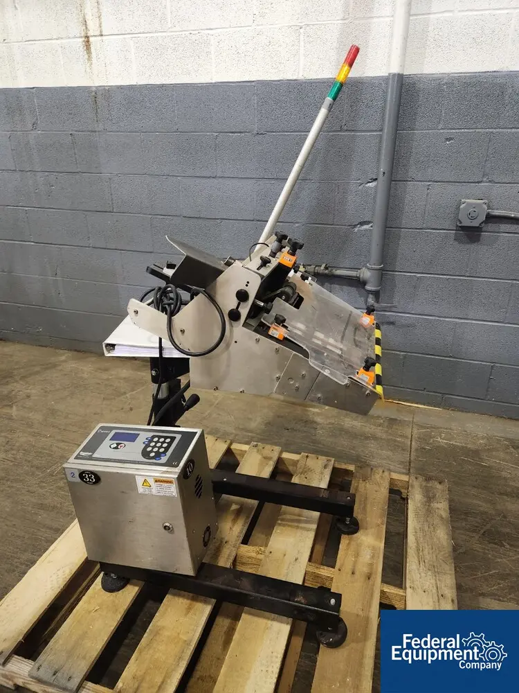 Thiele Streafeeder #ST1450, universal friction feeder, 12" width capacity, manuals and controls, S/N 13200344 - Image 1