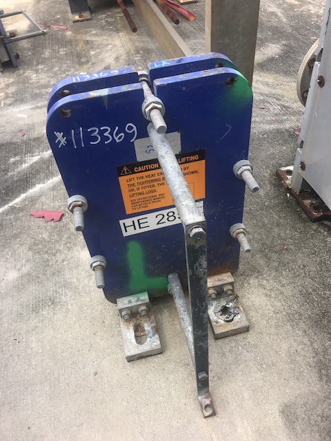 7 sq.ft., Alfa-Laval, Vertical Plate Exchanger, 150 psi, 2015 - Image 4