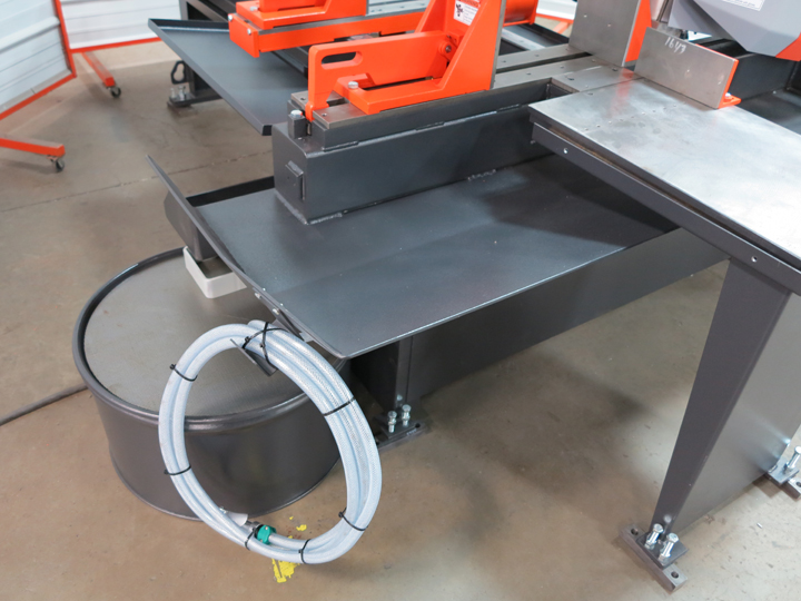 12.75" x 12.75" Hemsaw #H90A-1, horizontal pivot bandsaw, 3 HP, NEW - Image 7