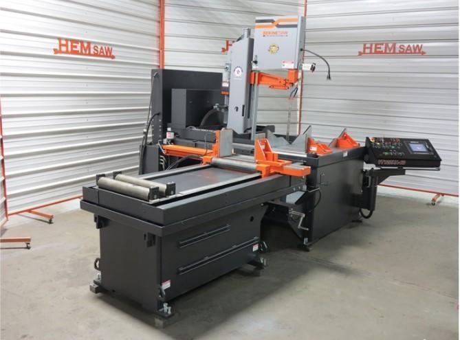 18" x 24" Hemsaw #VT120HA-60-CTS, hydraulic vertical bandsaw, NEW - Image 5
