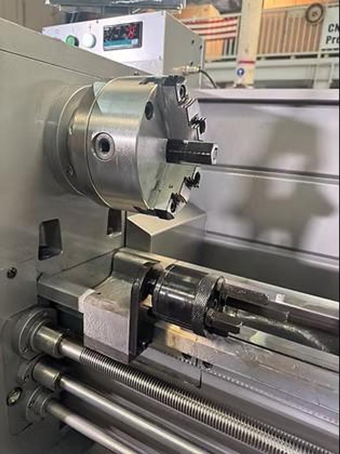 14" x 40" GMC #GML-1440BGF-3, high speed metal lathe, 6" 3-jaw chuck, 8" 4-jaw chuck, 1.5" bore, D1-4 - Image 3