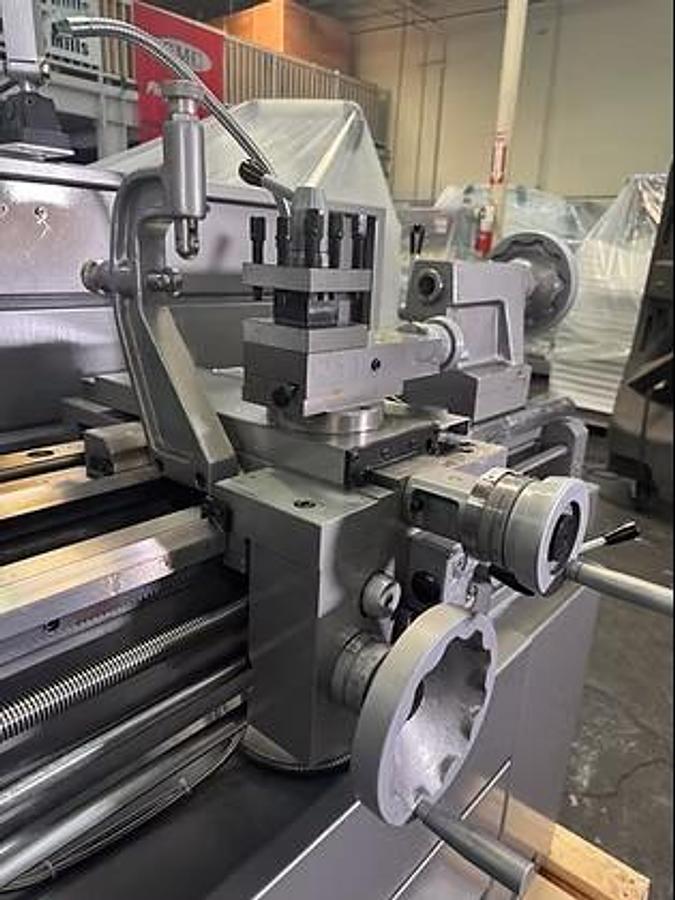 14" x 40" GMC #GML-1440BGF-3, high speed metal lathe, 6" 3-jaw chuck, 8" 4-jaw chuck, 1.5" bore, D1-4 - Image 4