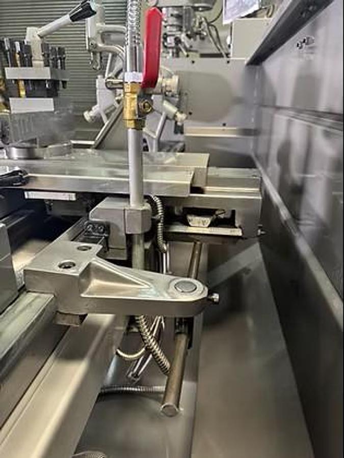 14" x 40" GMC #GML-1440BGF-3, high speed metal lathe, 6" 3-jaw chuck, 8" 4-jaw chuck, 1.5" bore, D1-4 - Image 7