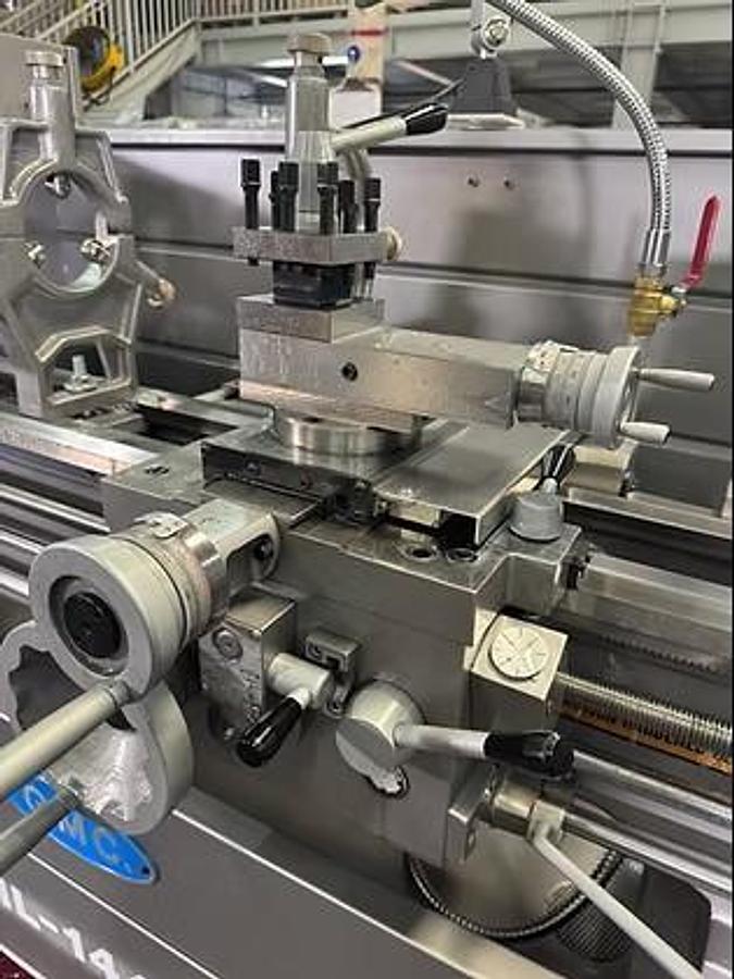 14" x 40" GMC #GML-1440BGF-3, high speed metal lathe, 6" 3-jaw chuck, 8" 4-jaw chuck, 1.5" bore, D1-4 - Image 8