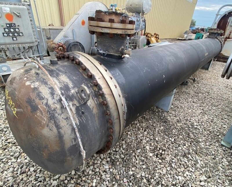 3000 sq.ft., 150/FV psig shell, 135 psig tube, Hughes Anderson Engineering Corp., Stainless Steel Shell And - Image 3