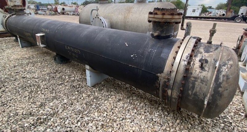 3000 sq.ft., 150/FV psig shell, 135 psig tube, Hughes Anderson Engineering Corp., Stainless Steel Shell And - Image 4