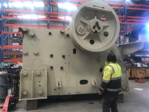 42" x 55" Metso #C140, Jaw Crusher, hydraulic adjustment system, refurbished - Image 10