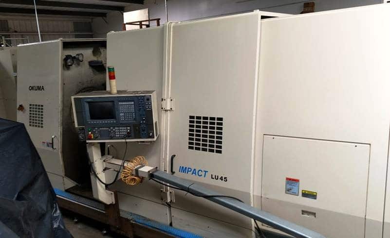 Okuma #LU-45N, CNC Universal Long Bed 4-Axis Lathe w/Milling, 33" swing, 78.7" centers, 24" chuck, 25.6" - Image 1