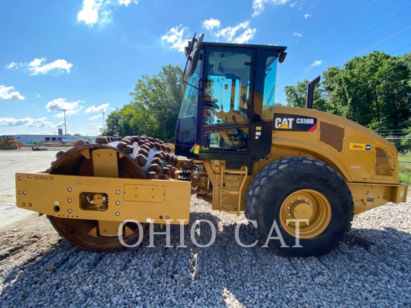 Caterpillar CS56B, Combination Roller, 1345 hours, S/N: S5600675, 2018 - Image 1