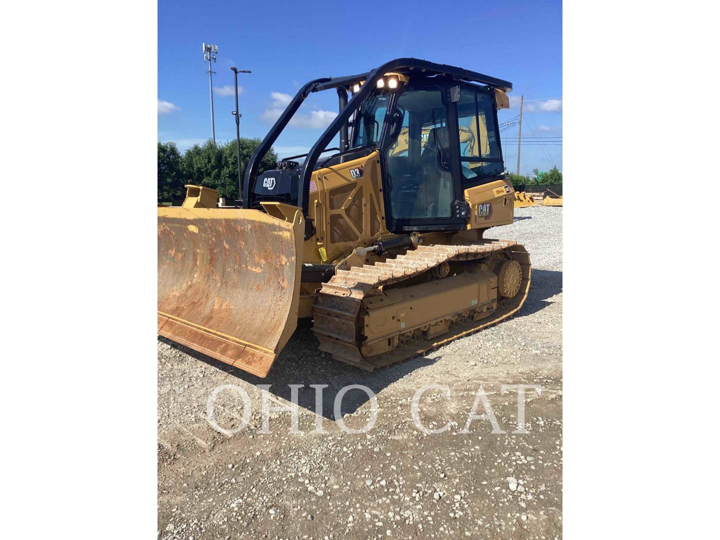 Caterpillar D3, Crawler Dozer, 247 hours, S/N: XKW01910, 2022 - Image 1