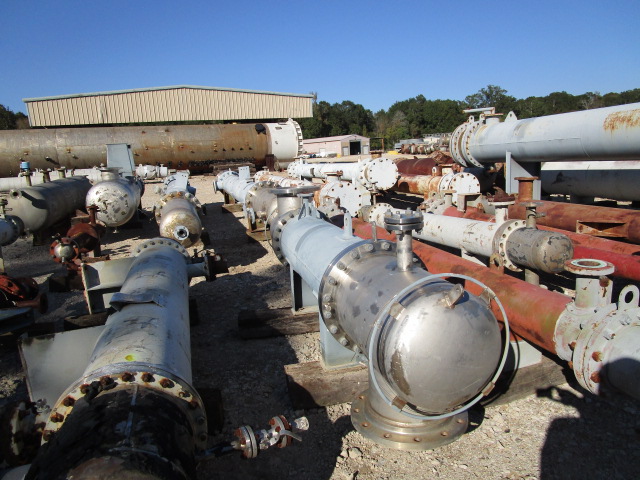 258 sq.ft., 101 psi shell, Aztech Heat Exchanger, FV / 116 psi @ 212 deg. F. Stainless Steel tube - Image 5