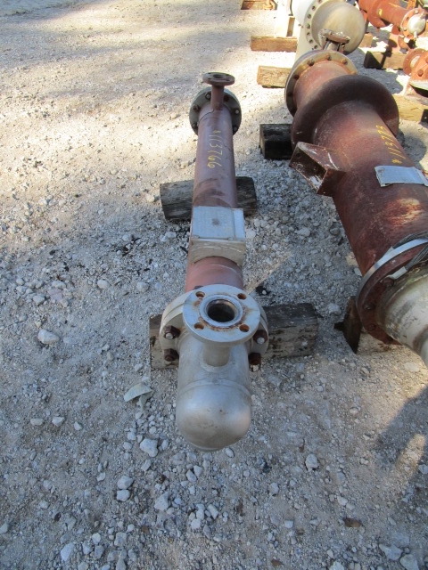 15 sq.ft., 50 psi shell, Alabama Heat Exchanger, 75FV psi @ 212 deg.F, 6" diameter x 5' 0" F/F, 2006 - Image 1