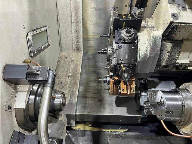 Okuma #Genos-L300MYW-e, CNC lathe with sub spindle, 2018 For Sale