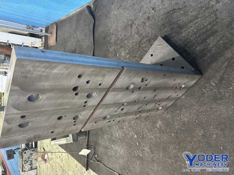 18" x 44" Custom steel angle plate, #77112 - Image 5