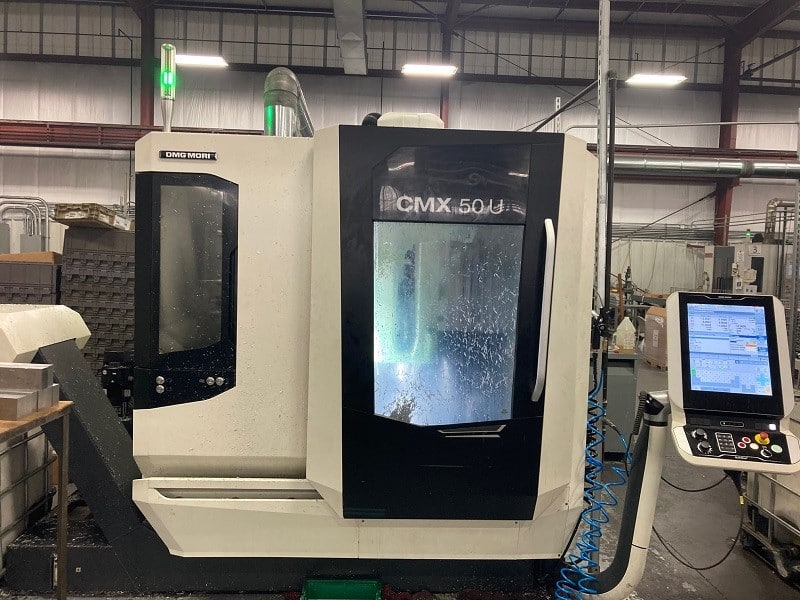 DMG, Mori #CMX-50U, 5-Axis Mill, 19.6" X, 17.7" Y, 15.7" Z, 24.8"x19.7"table, 15000 RPM, 27.2/19.4 HP, 60 - Image 1