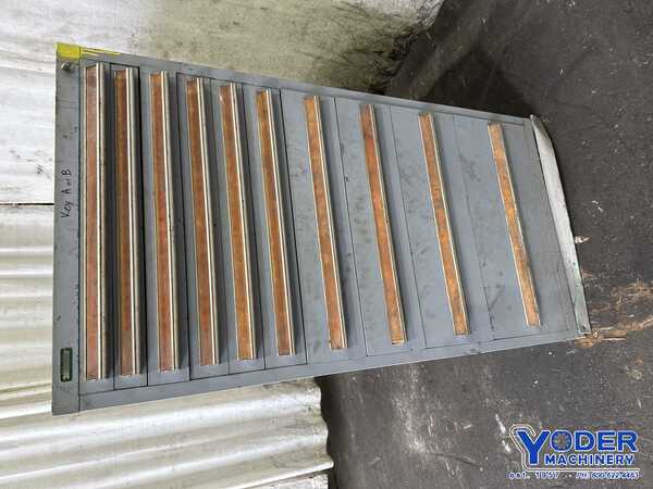 10 Drawer Stanley Vidmar cabinet, locking drawers, #77060 - Image 5