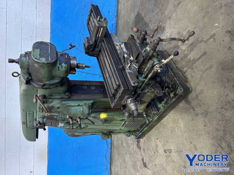 Cincinnati #2M, horizontal mill w/vertical head, 10-1/2" x53" table, 5 HP, #50 taper, #77029 - Image 2