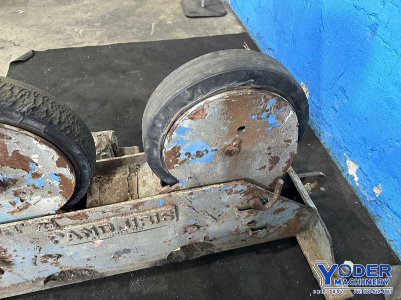 15 Ton, Pandjiris mule tank turning roll, 1 set, forward/reverse, fast forward, #76759 - Image 8