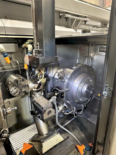 Amada #S10, CNC lathes, single spindle, dual turret, 12.2" swing, 6" chuck, 10.6" centers, 7-Axis, Fanuc - Image 8