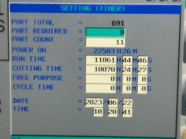 Matsuura #HPlus-500-PC2, horizontal machining center, 245 automatic tool changer, 31.4" X, 31.4" Y, 31.4" Z - Image 9