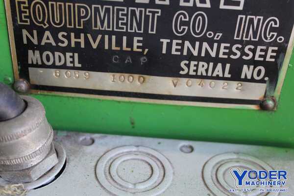 1000 lb. American Steel Line #60, motorized coil reel, 18" width, 12"-21" ID, 54" outside dimensions, #72221 - Image 5