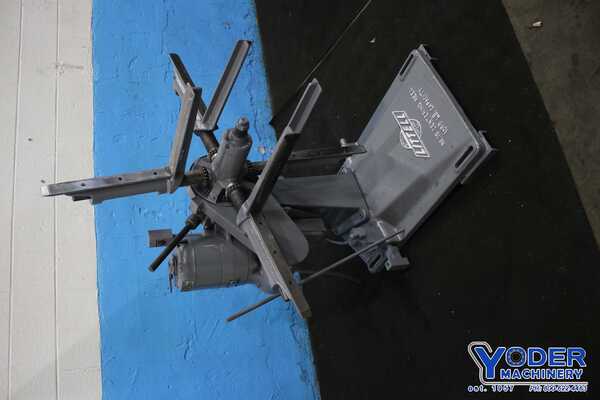 1000 lb. Littell #10, centering coil reel, #75821 - Image 6