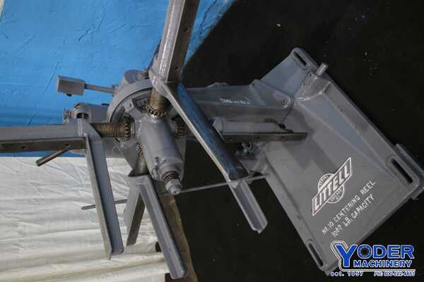 1000 lb. Littell #10, centering coil reel, #75821 - Image 7