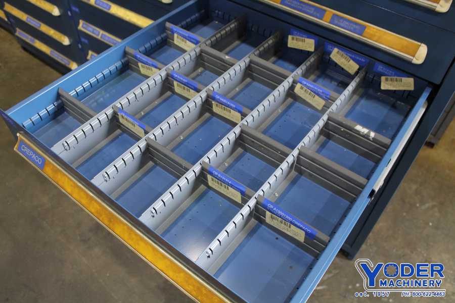 11 Drawer Vidmar cabinet, #72096 - Image 4