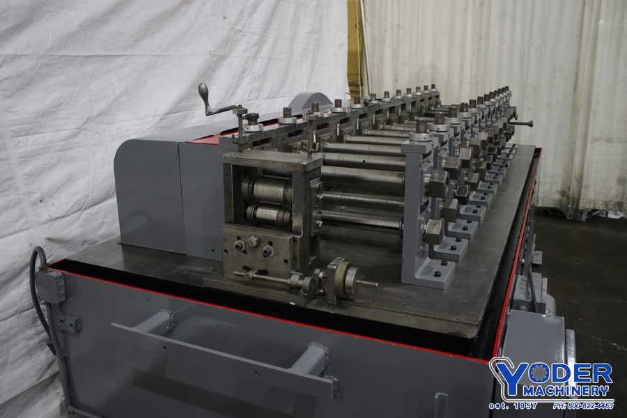 12 Stand, Dahlstrom #450-12, rollformer, 2" spindle diameter, 18" roll space, 10 HP, 50-150 FPM, #75673 - Image 2