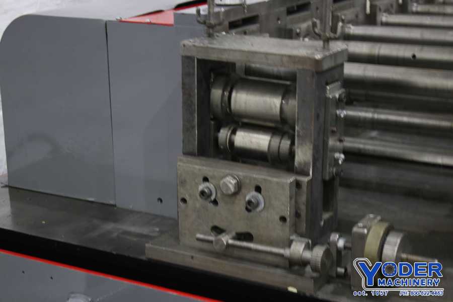 12 Stand, Dahlstrom #450-12, rollformer, 2" spindle diameter, 18" roll space, 10 HP, 50-150 FPM, #75673 - Image 3