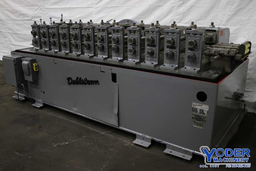 12 Stand, Dahlstrom #450-12, rollformer, 2" spindle diameter, 18" roll space, 10 HP, 50-150 FPM, #75673 - Image 6