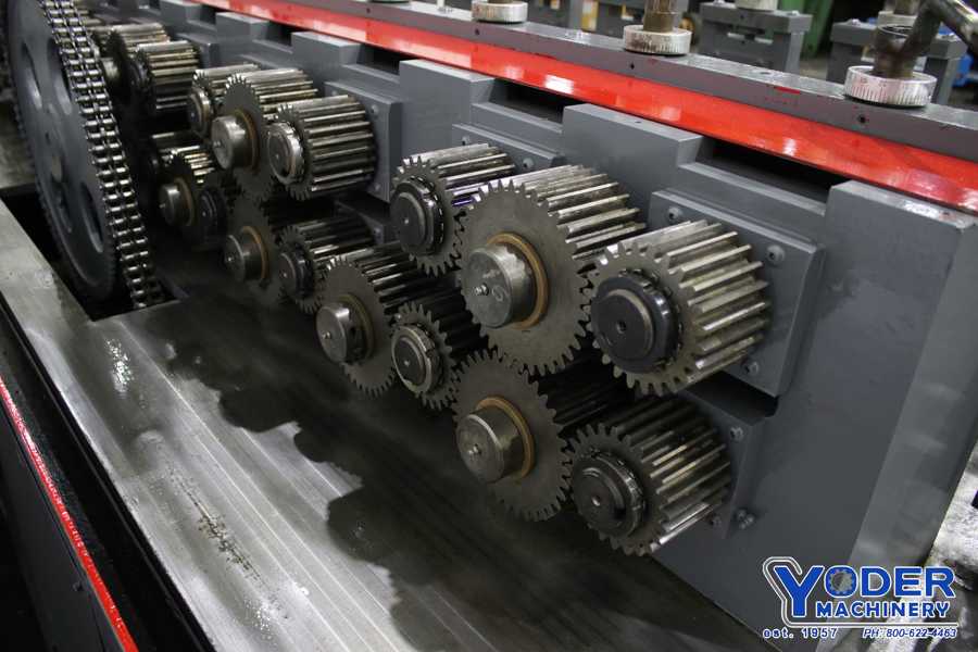 12 Stand, Dahlstrom #450-12, rollformer, 2" spindle diameter, 18" roll space, 10 HP, 50-150 FPM, #75673 - Image 7