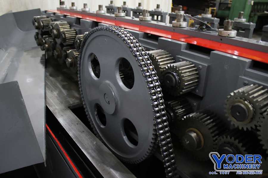 12 Stand, Dahlstrom #450-12, rollformer, 2" spindle diameter, 18" roll space, 10 HP, 50-150 FPM, #75673 - Image 8