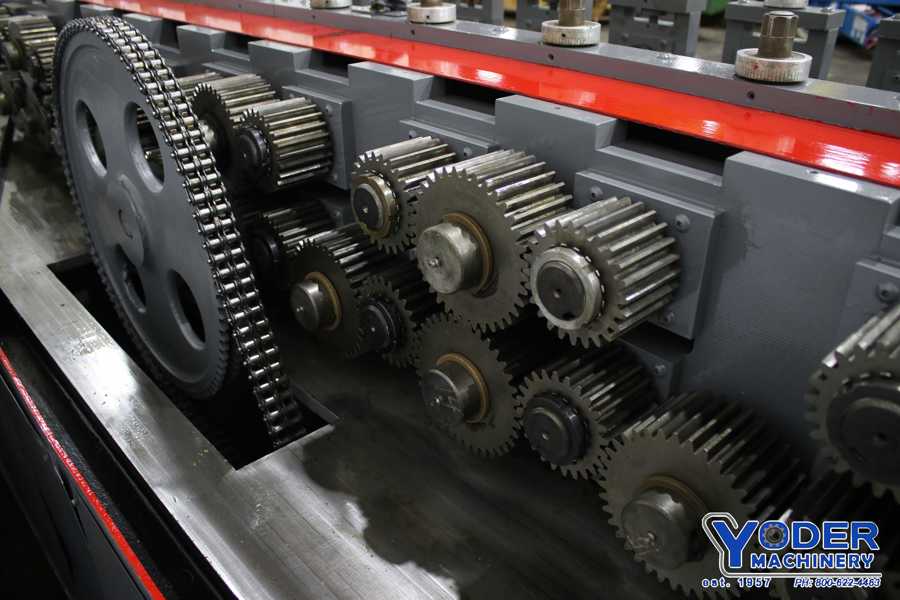12 Stand, Dahlstrom #450-12, rollformer, 2" spindle diameter, 18" roll space, 10 HP, 50-150 FPM, #75673 - Image 9