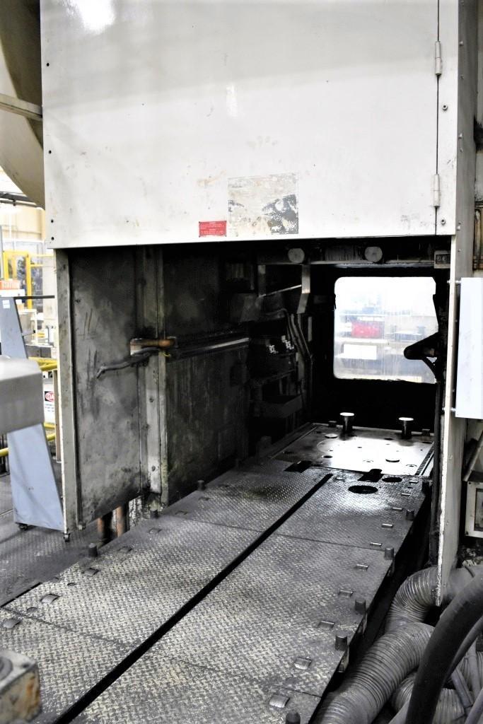1500 Ton, Aida #PK-1500, knuckle joint press, 9.84" stroke, 44.09" Shut Height, 1.18" adj., 47.24" x 47.24" - Image 5