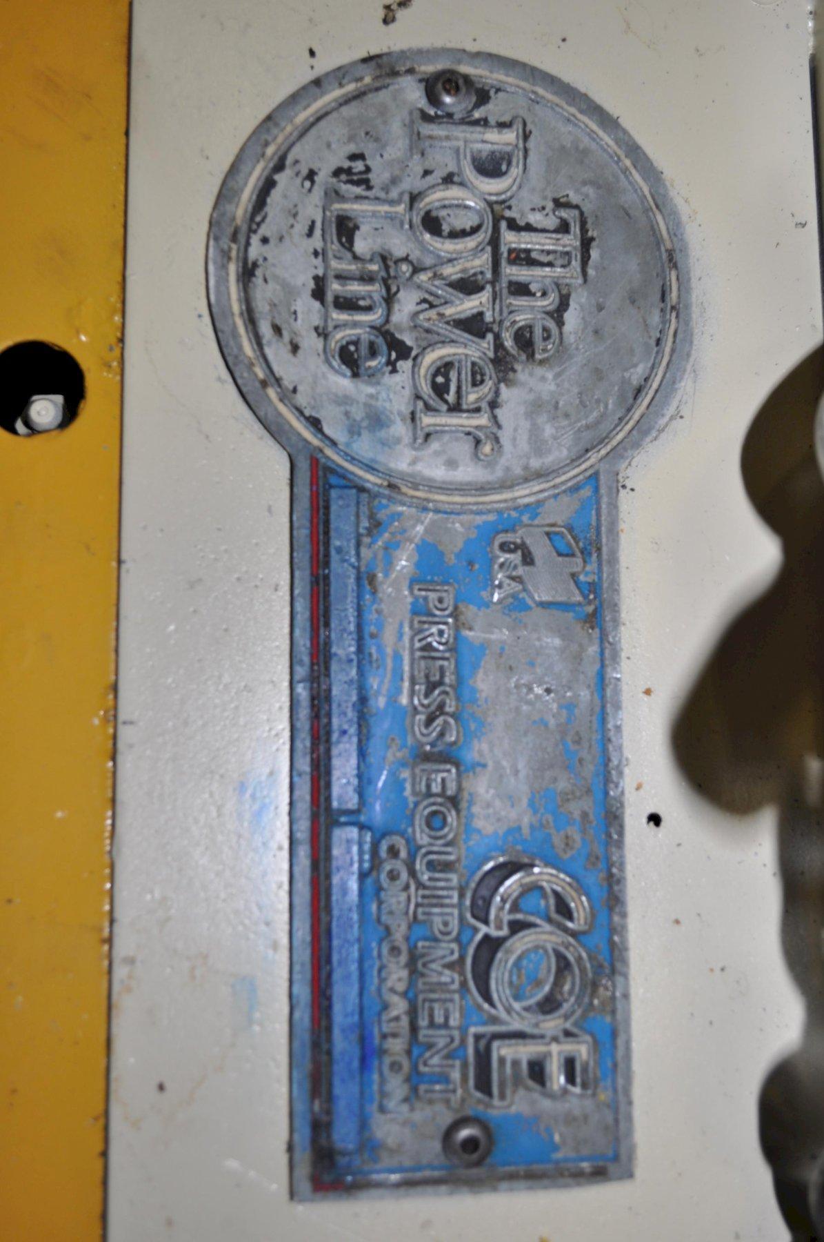 12" x .21" Coe Press Equipment #CPRF-312, servo feeder, 3" diameter feed rolls, pilot release, pendant jog - Image 4