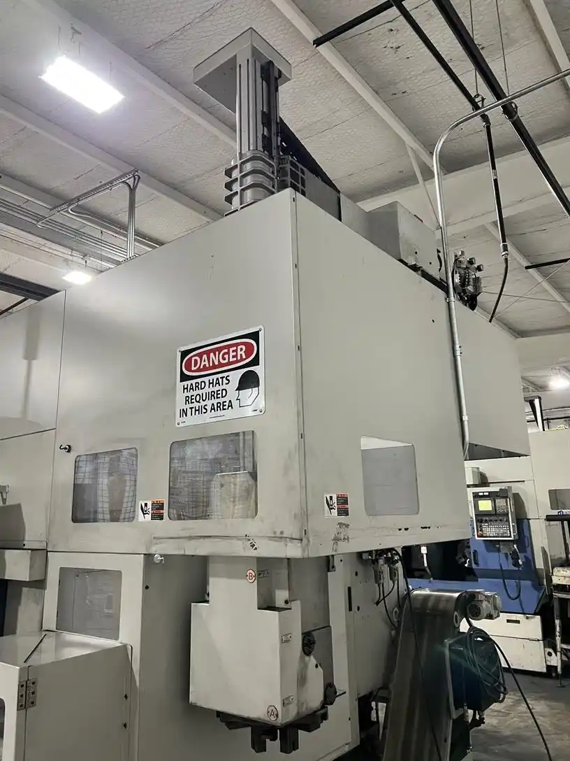 Muratec #MW400, dual spindle turning center,dual 3-jaw 15" chucks,dual 8-position turrets, 3500 RPM, 40 - Image 7
